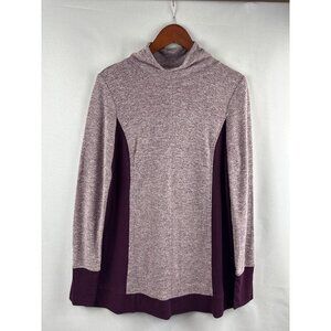 H By Halston Womens Long Sleeve Color Block Sweater Size M Polyester/Viscose